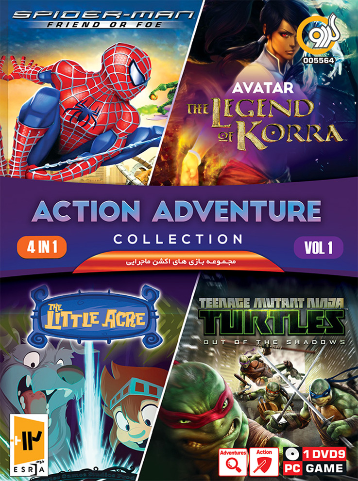 PC-Action Adventure Collection 4in1 Vol.1-F خرید مجموعه بازی های اکشن و ماجراجویی