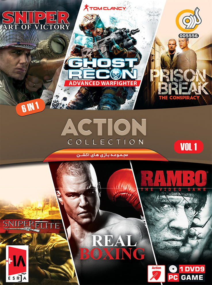 PC-Action Collection 6in1 Vol.1-F مجموعه بازی اکشن Action Collection Vol.1 برای کامپیوتر