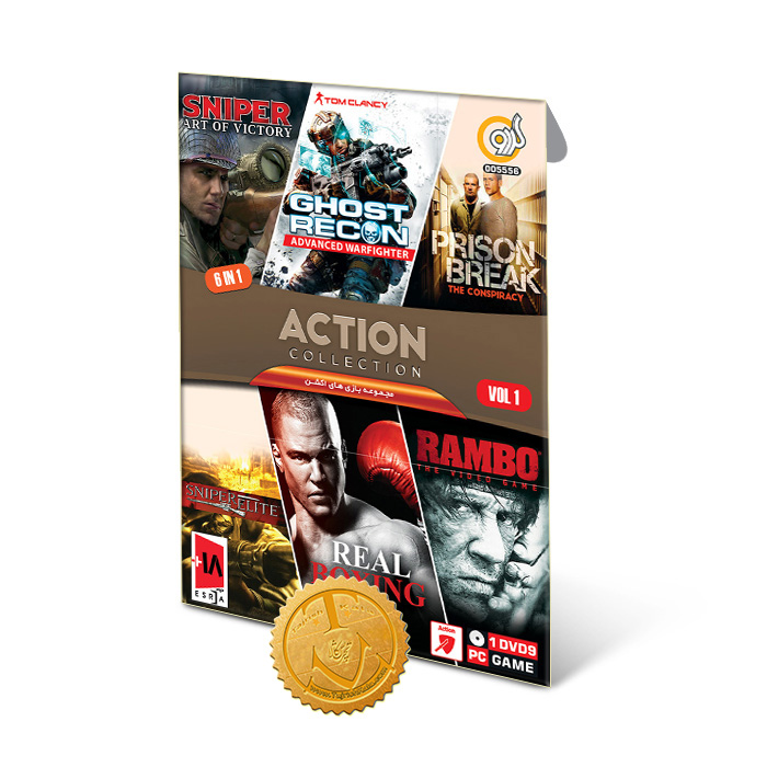 PC-Action Collection 6in1 Vol.1-M قیمت خرید مجموعه بازی اکشن Action Collection Vol.1 برای کامپیوتر