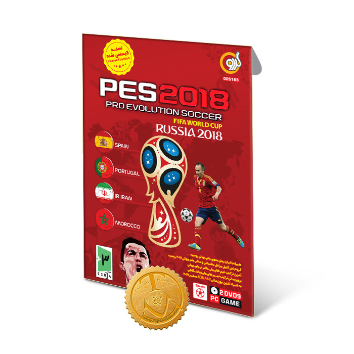 PC-PES 2018 FIFA World Cup Russia 2018-M خرید بازی PES 2018 FIFA World Cup Russia 2018 برای کامپیوتر PC گردو تجریش