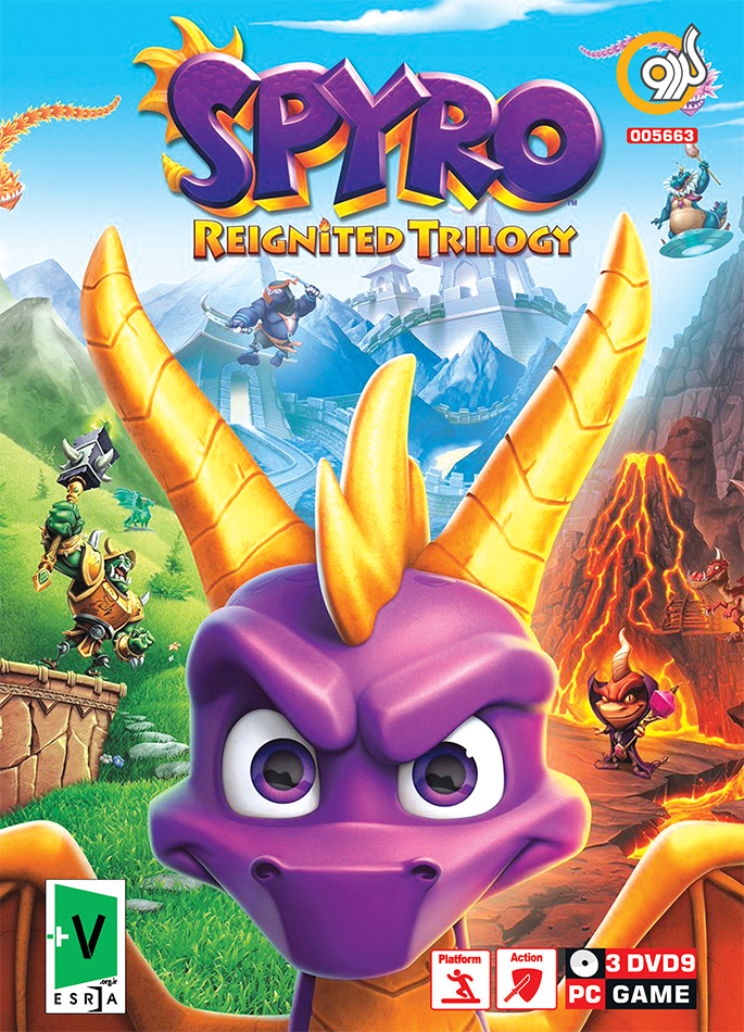 خرید بازی SPYRO REIGNiTED TRILOGY PC برای کامپیوتر تجریش