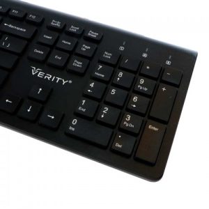 خرید کیبورد سیم دار وریتی مدل V-KB6119 wired keyboard