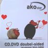 خرید کاور ضد خش نمدی سی دی و دی وی دی 2Pcs Sleeves Ako for CD & DV j[v تجریش