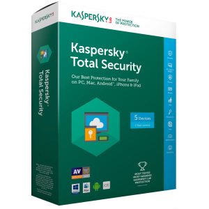 خرید آنتی ویروس کسپرسکی Kaspersky Total Security تک کاربره یکساله Kaspersky Total Security 1User 1Year تجریش