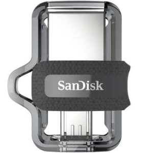 خرید فلش مموری سن دیسک 16 گیگابایتی مدل SanDisk 16GB Ultra Dual Drive M3.0 Flash Memory