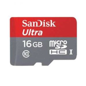 خرید کارت حافظه‌ی سندیسک SanDisk 16GB Ultra UHS-I Class 10 80MBps 533X microSDXC With Adapter