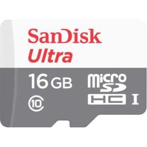 خرید کارت حافظه microSDHC سن دیسک SanDisk Ultra UHS-I U1 Class 10 80MBps microSDHC With Adapter - 16GB