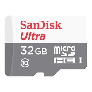 خرید کارت حافظه microSDHC سن دیسک SanDisk Ultra UHS-I U1 Class 10 80MBps microSDHC With Adapter - 32GB