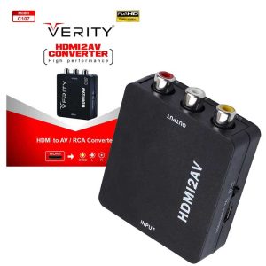 خرید مبدل HDMI به AV وریتی (HDMI2AV) مدل Verity HDMI2AV converter C107