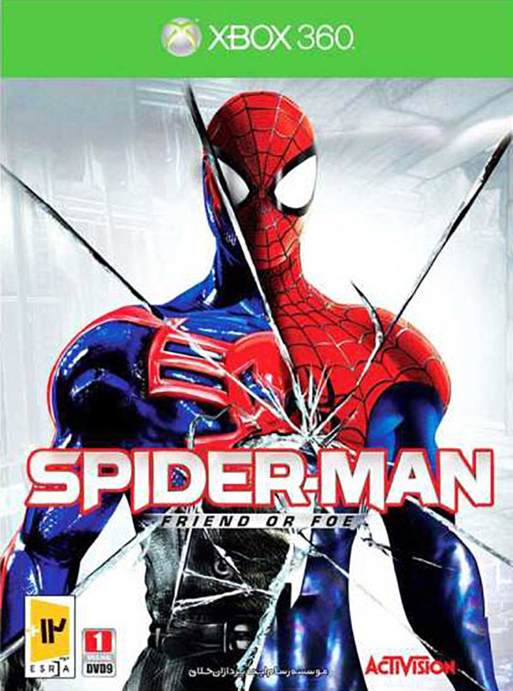 خرید بازی ایکس باکس اسپایدرمن XBOX 360 Spider Man Friend or Foe تجریش کالا