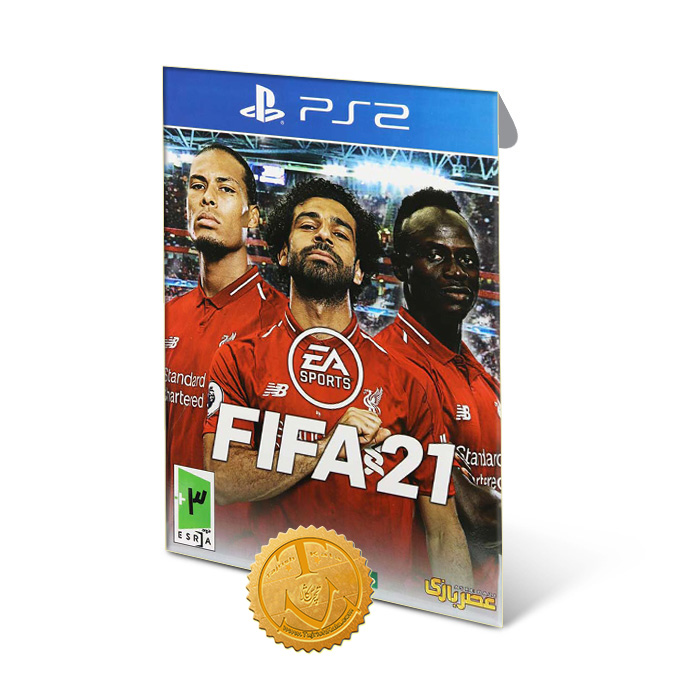 PS2 FIFA 21 Asrebazi-M خرید بازی ۲۱ FIFA مخصوص پلیاستیشن 2 نشر عصربازی