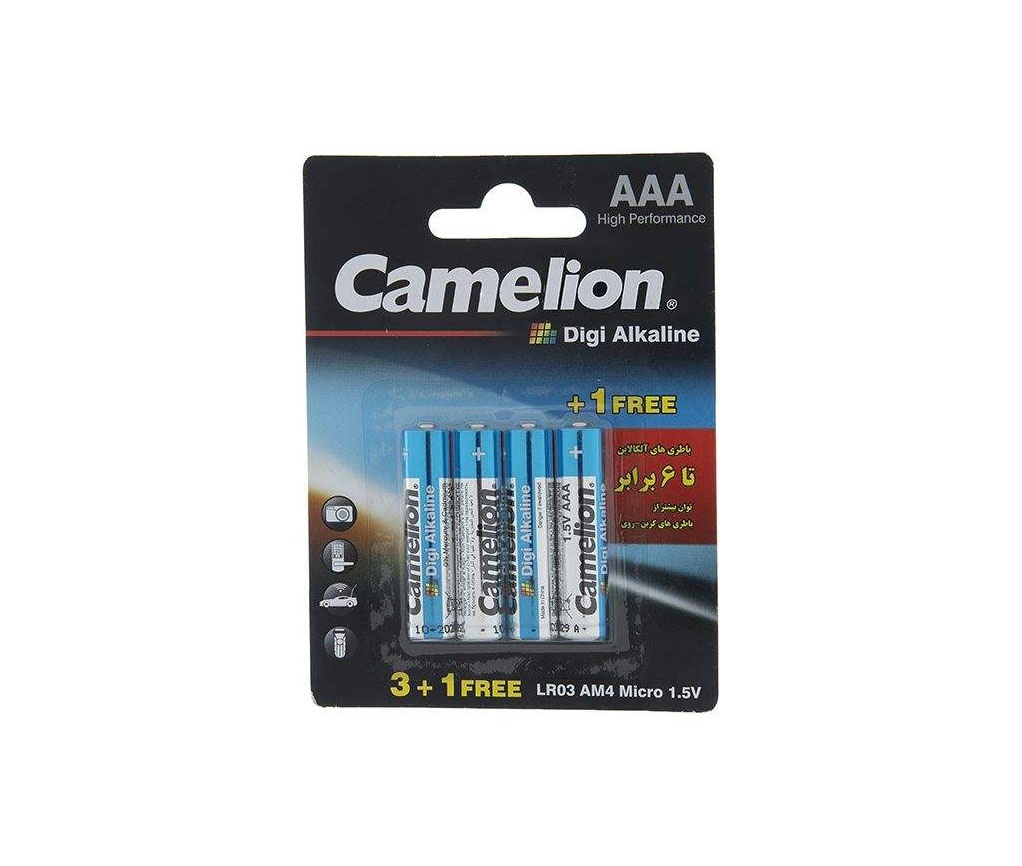 خرید باتری نیم قلمی Camelion AAA Digi Alkaline New-Design