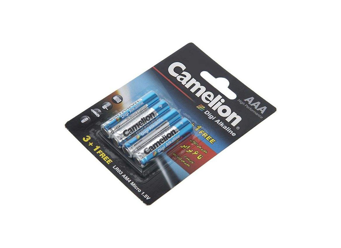 خرید باتری نیم قلمی Camelion AAA Digi Alkaline New-Design
