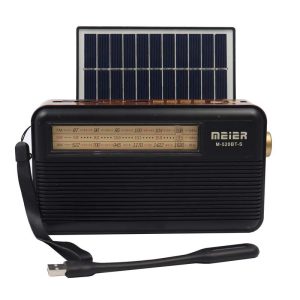 خرید رادیو اسپیکر بلوتوثی با پنل خورشیدی مییر Meier M-520BT تجریش