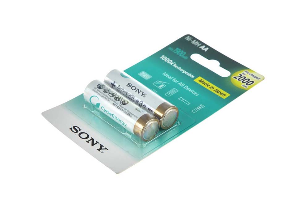 Sony NH-AA-B2KN Rechargeable AA Battery-M2 خرید باتری قلمی قابل شارژ سونی NH-AA-B2KN بسته 2 عددی تجریش