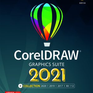 خرید نرم‌افزار کورل‌دراو CorelDraw Graphics Suite 2021 به‌همراه کالکشن گردو تجریش
