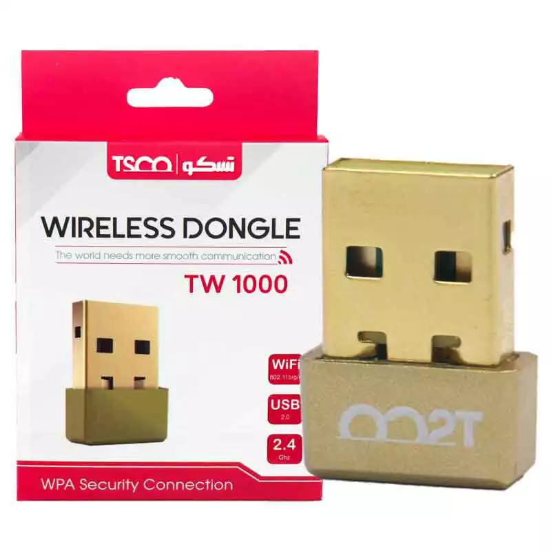 TSCO TW1000 wireless Dongle-F خرید کارت شبکه تسکو TSCO TW1000 تجریش