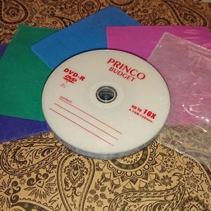 خرید DVD (دی‌وی‌دی) خام پرینکو ۱۰عددی + کاور ضد‌خشرتجریش
