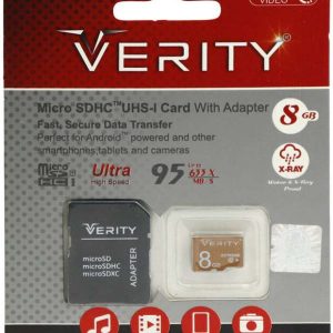 خرید کارت حافظه 8 گیگابایت وریتی Ultra کلاس 10 سرعت 95MBps + آداپتور SD تجریش