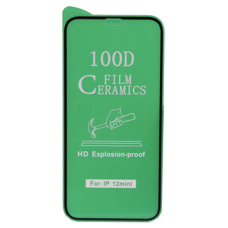 محافظ صفحه نمایش سرامیکی 100D مناسب iPhone 12 Mini