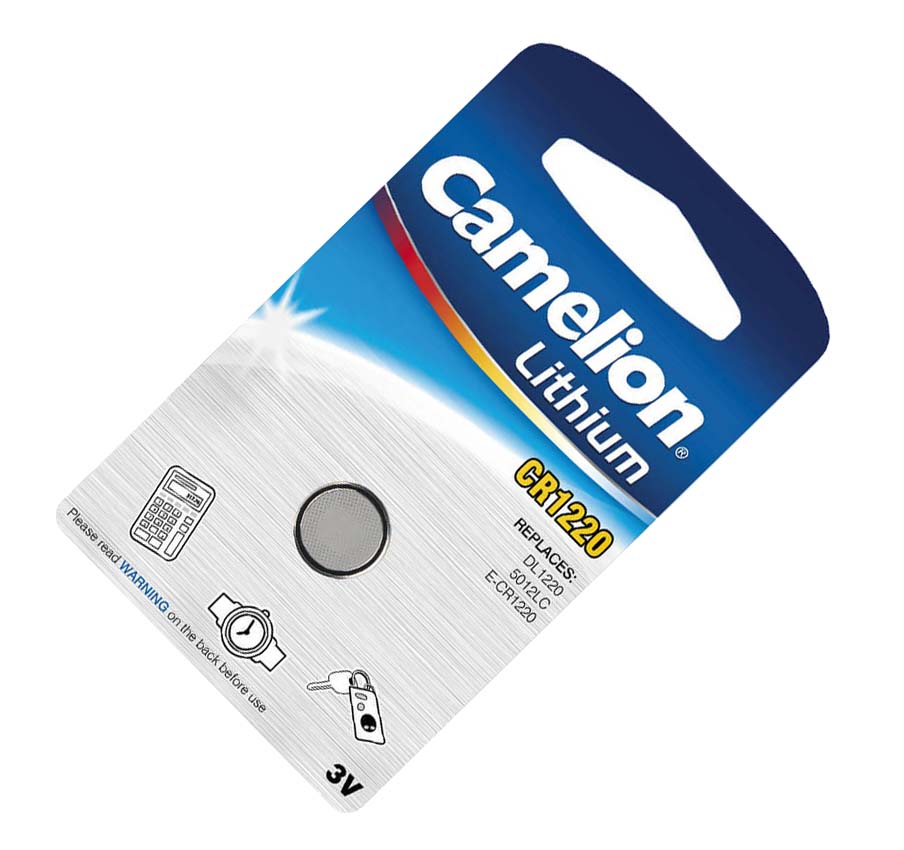 خرید باتری سکه‌ای کملیون Camelion CR1220 بسته 1عددی تجریش