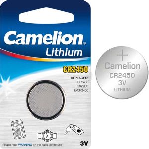 خرید باتری سکه‌ای کملیون Camelion CR2450 بسته 1عددی تجریش