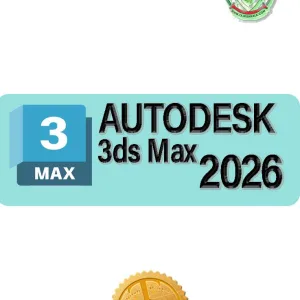 خرید نرم افزار تری دی مکس 3ds max 2026 با بهترین قیمت و رسال فوری